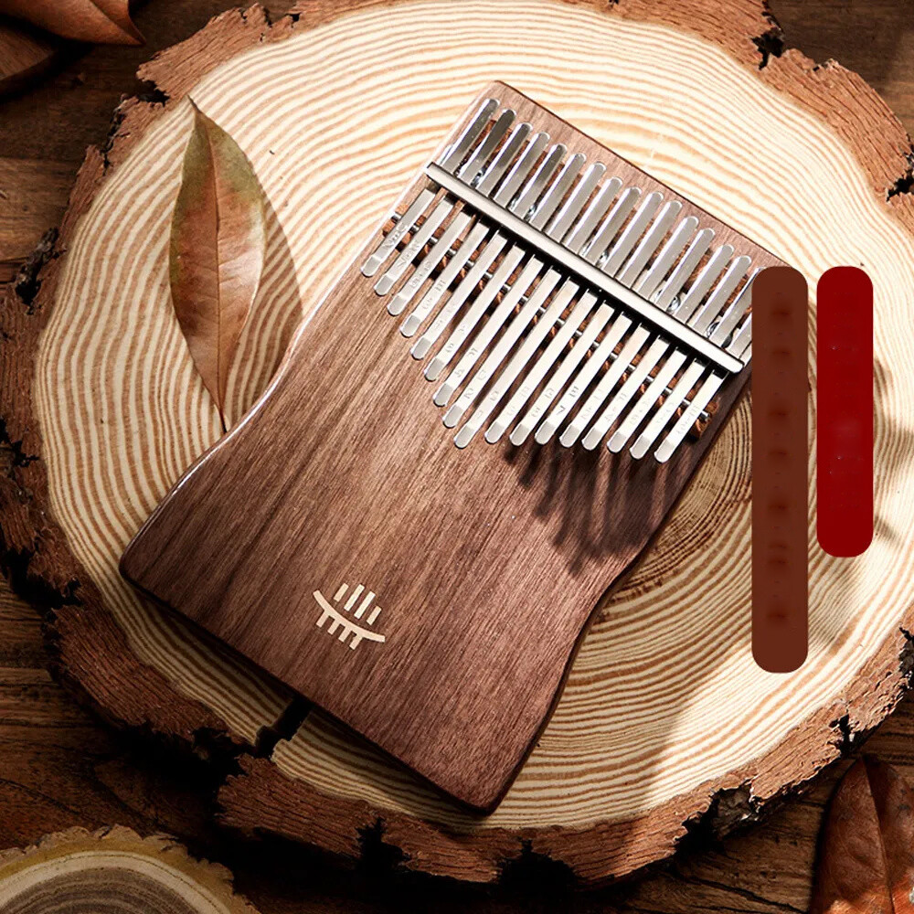 100% New musical instrument thumb piano portable Exquisite 17-key kalimba
