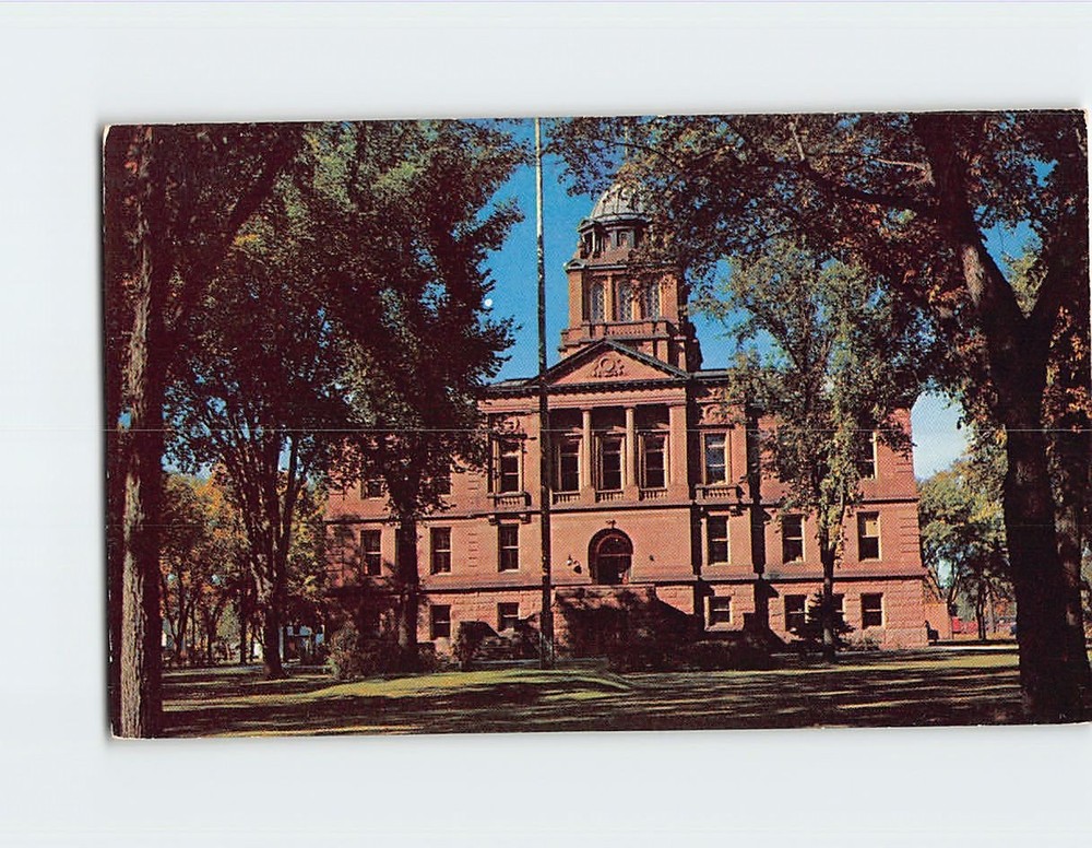 Postcard Langlade County Court House Antigo Wisconsin USA