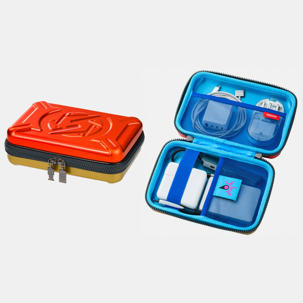 [Japan Limited] Nintendo TOKYO Metroid Gadget Case Hard Shell Organizer NEW