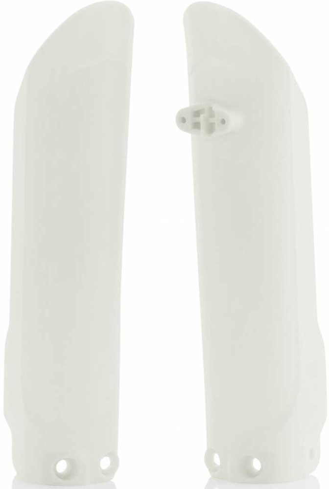 Acerbis White Lower Fork Covers for Husqvarna TC 85 2018-2025 Dirt Bike