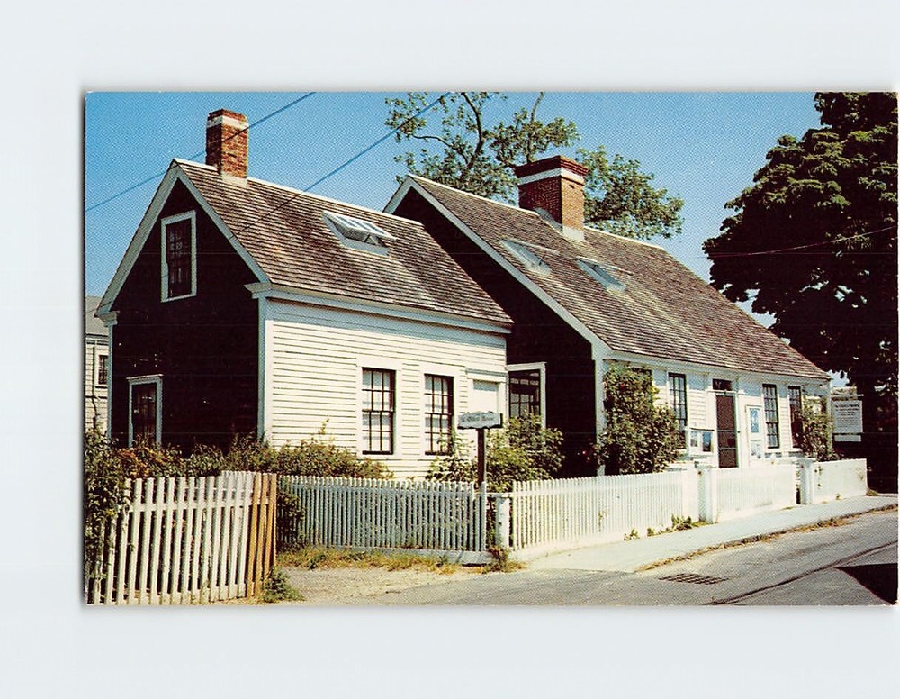 Postcard The Oldest House Provincetown Cape Cod Massachusetts USA
