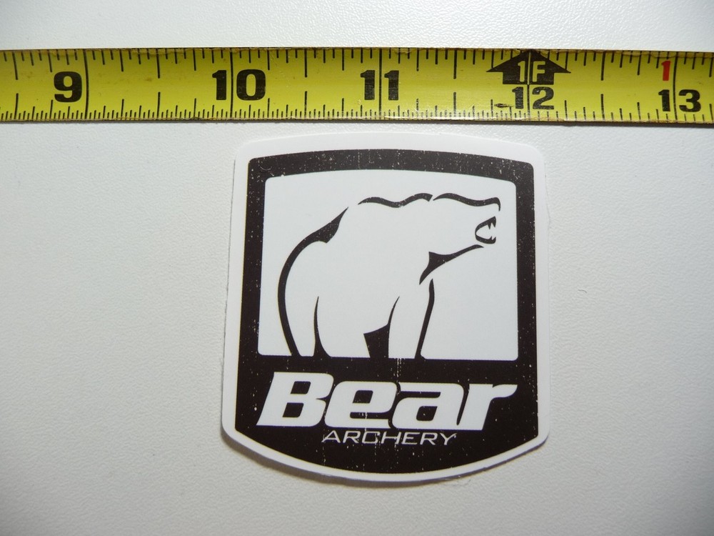 Bear Archery Hunting Wildlife Decal Sticker for Outdoor Enthusiasts