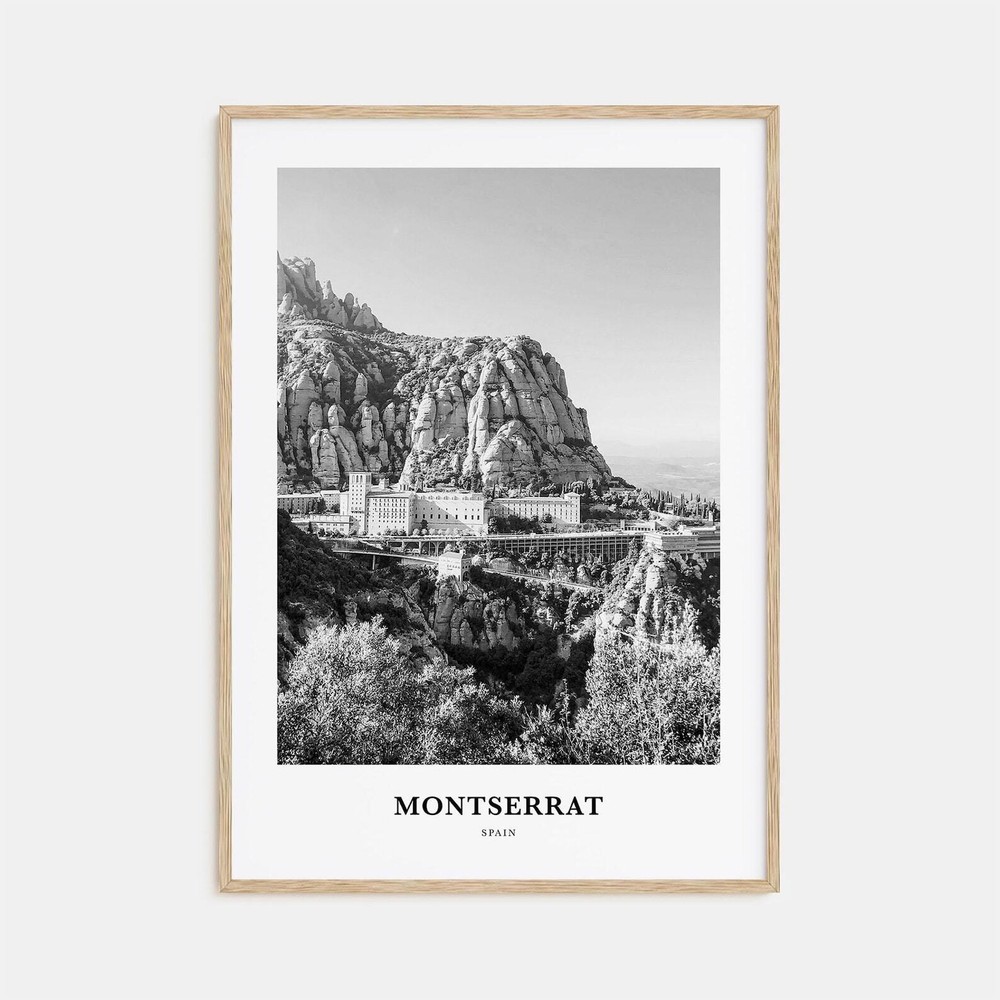 Montserrat Wall Art Spain Montserrat Wall Decor Montserrat Poster Montserrat