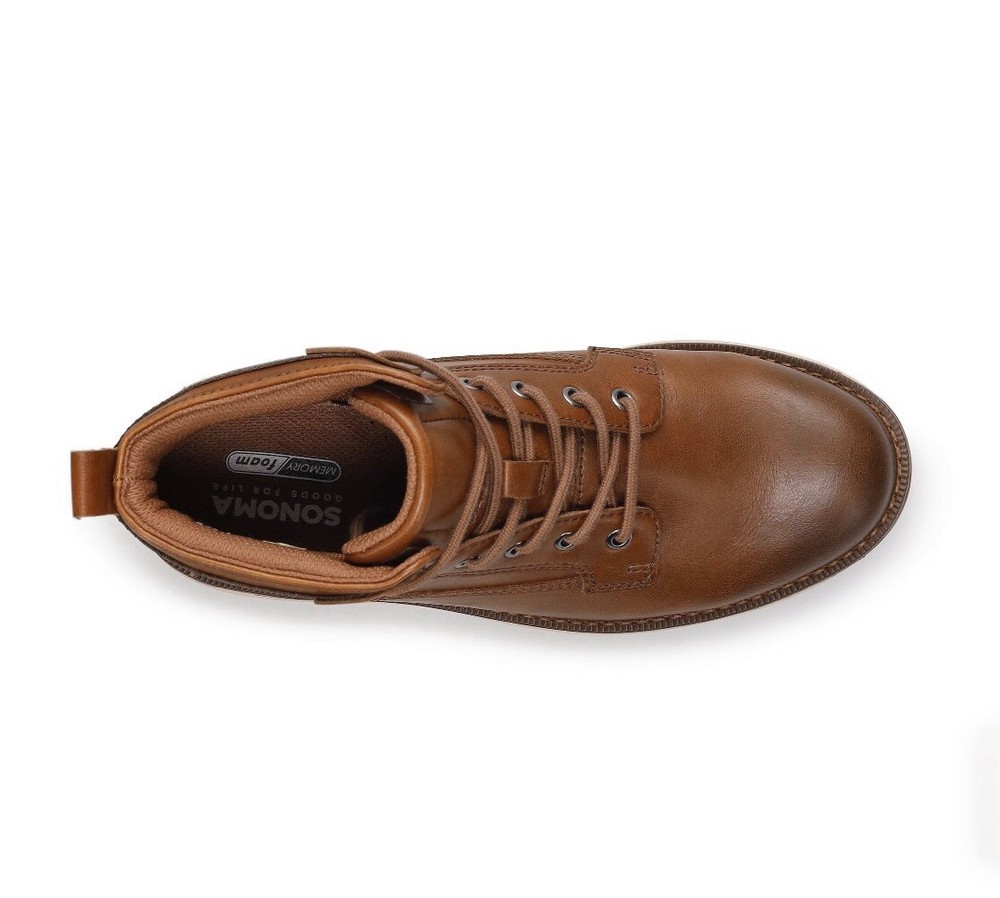 Sonoma Goods For Life Troye Men's Lace-Up Boots 9