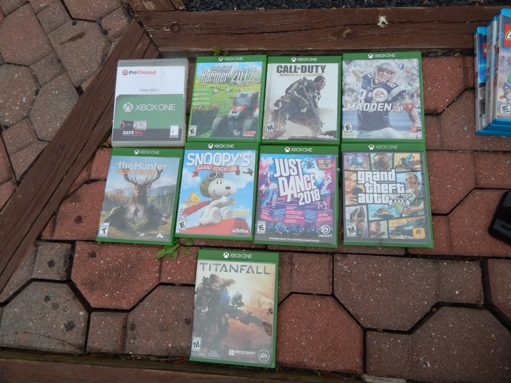 Lot of XBOX ONE Video Games Lot of 9 Games