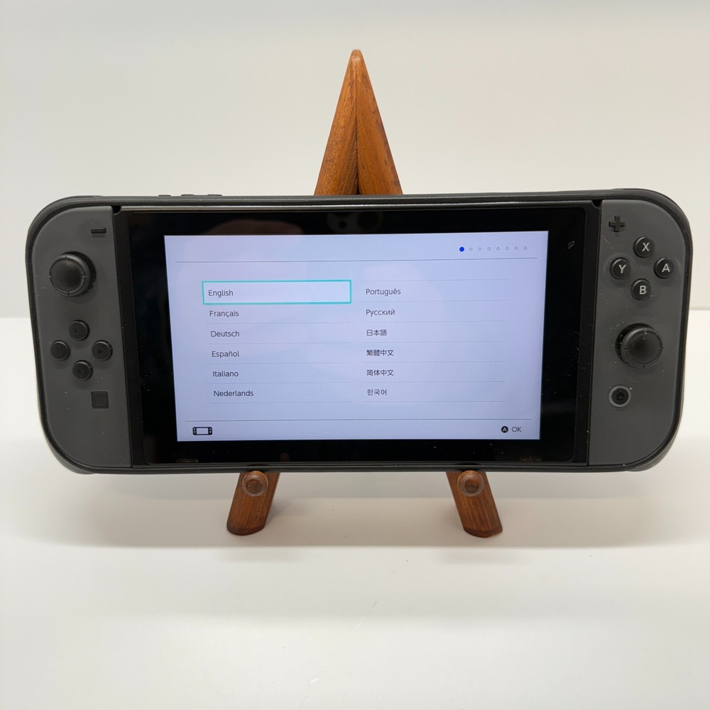 Nintendo Switch v2 Video Game Console HAC-001(-01) w/ Grip - Next Day Shippin