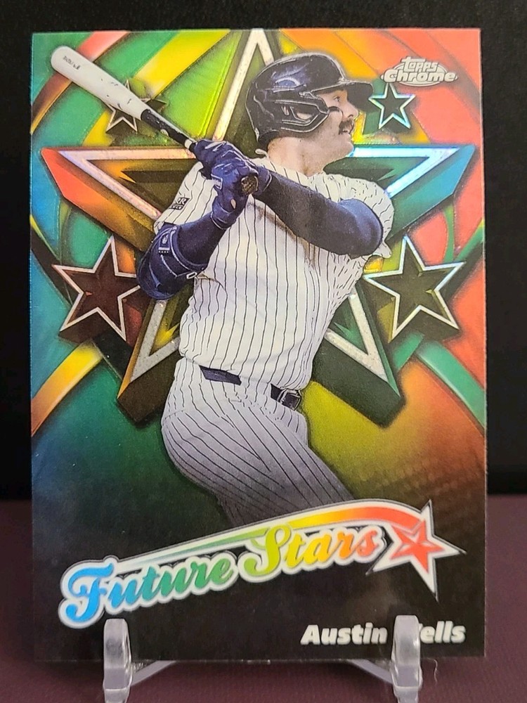 2025 Topps Chrome - Future Stars Austin Wells #FS-9