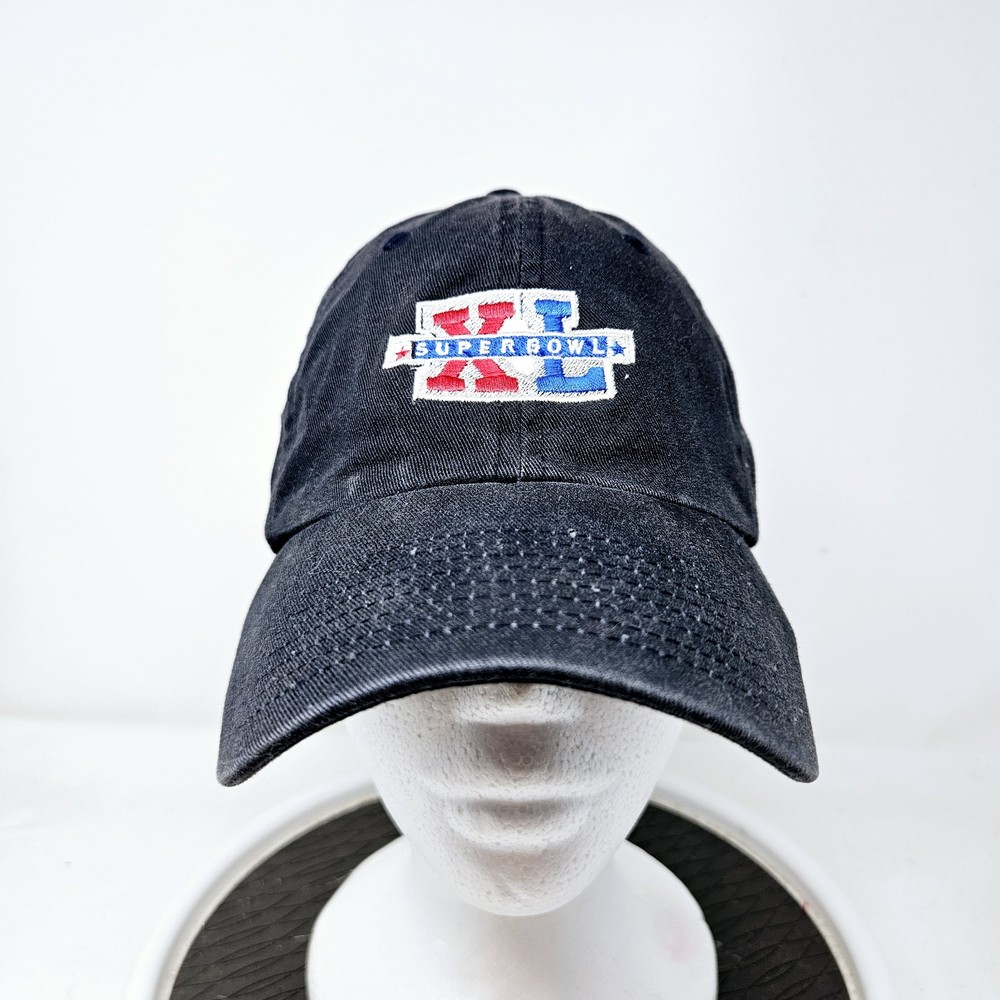Vintage 2006 NFL Super Bowl XL Detroit Michigan Distressed Adidas Hat