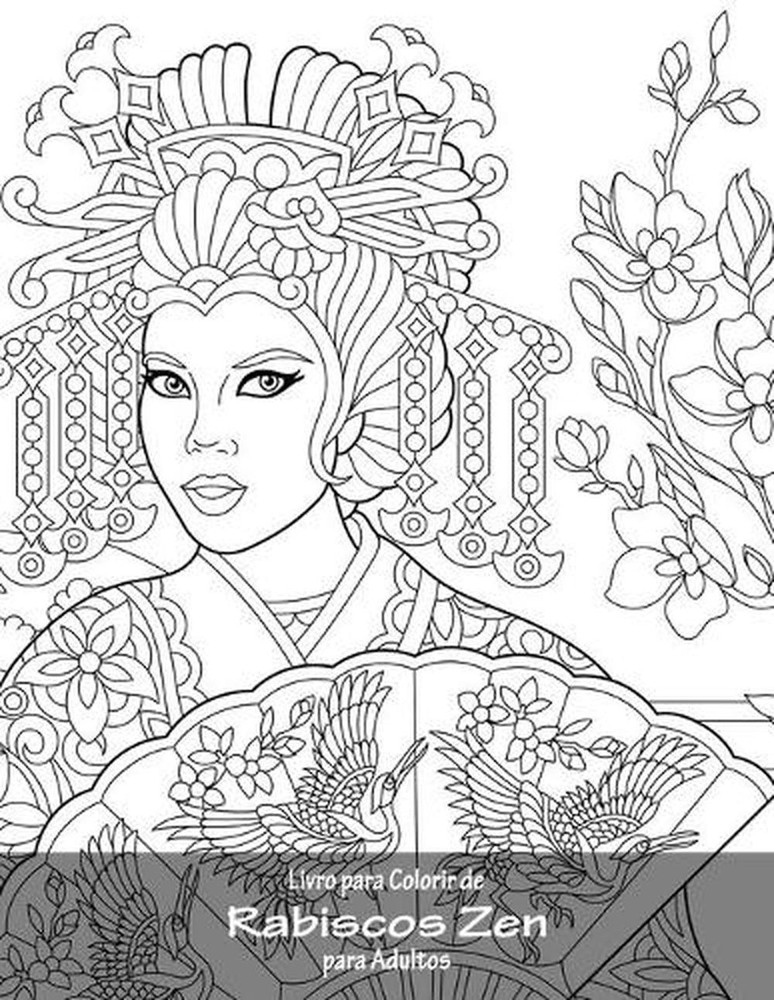 Livro para Colorir de Rabiscos Zen para Adultos by Nick Snels (Portuguese) Paper