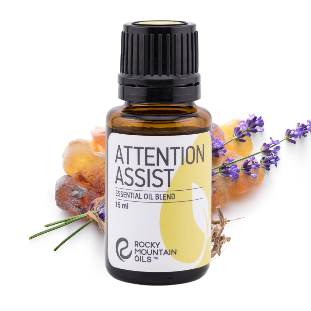 Energizing Essential Oil Blend for Focus and Clarity 1 oz