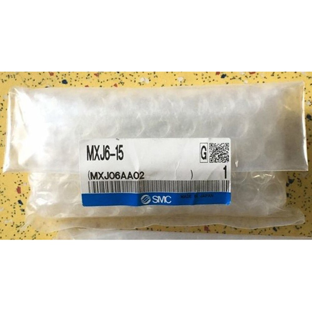 One NEW SMC MXJ6-15 Pneumatic Slide Cylinder Fast Delivery #F22