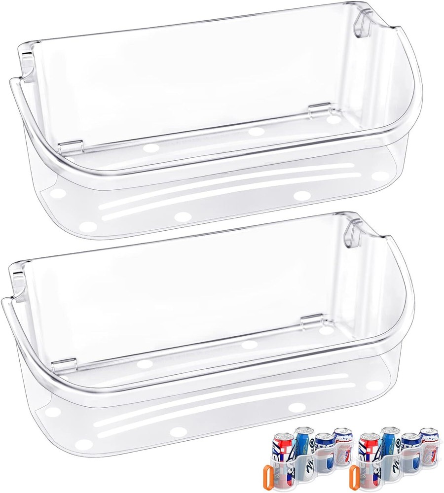 [2 PACK] UPGRADED 240356402 Refrigerator Door Bin 240356402 door bin 2 PACK