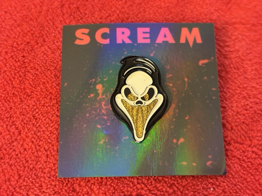 Pinzcity Scream Horror pack 2024 Scare Bear Face Hat Pin Ghost face Halloween