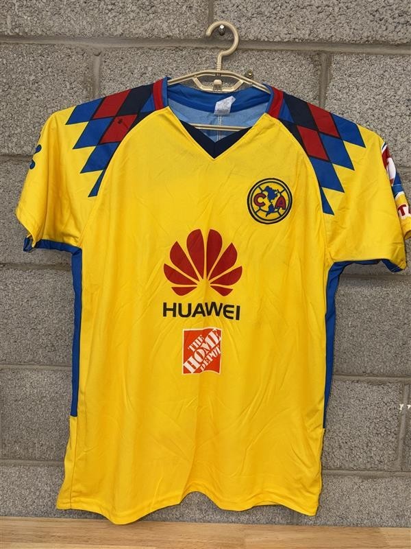 🔥 Club America Jersey XL 2018 Home Kit Liga MX Soccer Futbol Yellow
