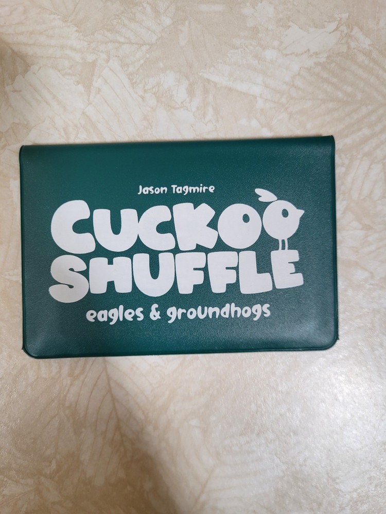 Button Shy Games- Cuckoo Shuffle Eagles And Groundhogs- Con Exclusive Wallet