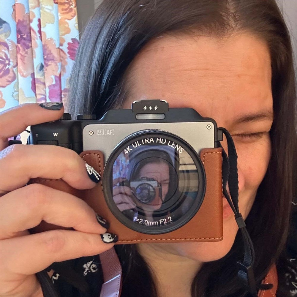 🔥4K 64MP Dual Lens Digital Camera with Flash for Photography and Video 18X Zoom