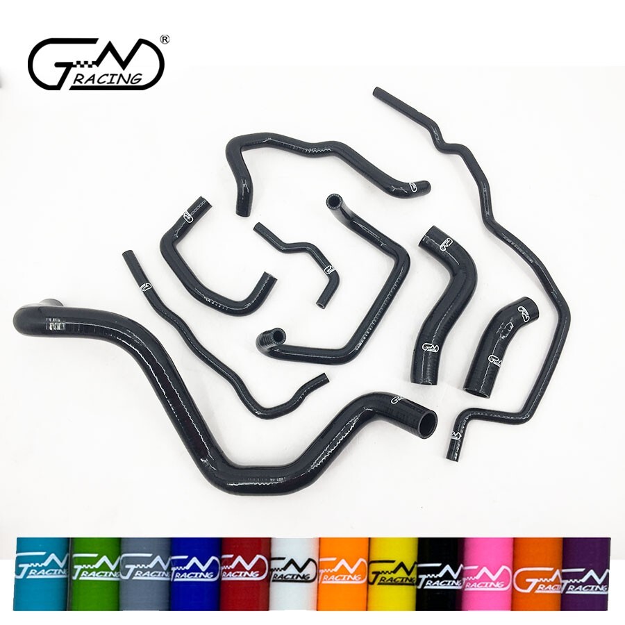 Fit 1999-2006 VW GOLF GTI MK4 1.8T MK-4 Silicone Radiator Coolant Hose Kit