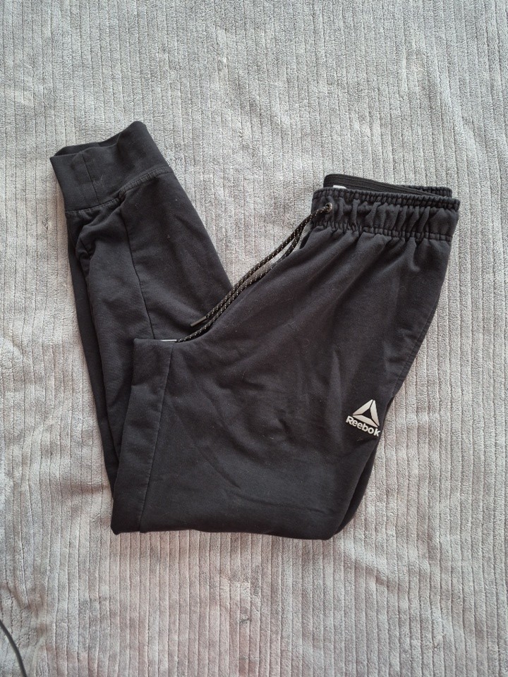 Rebook Men's Jogger Pants Black Size S/CH/P.