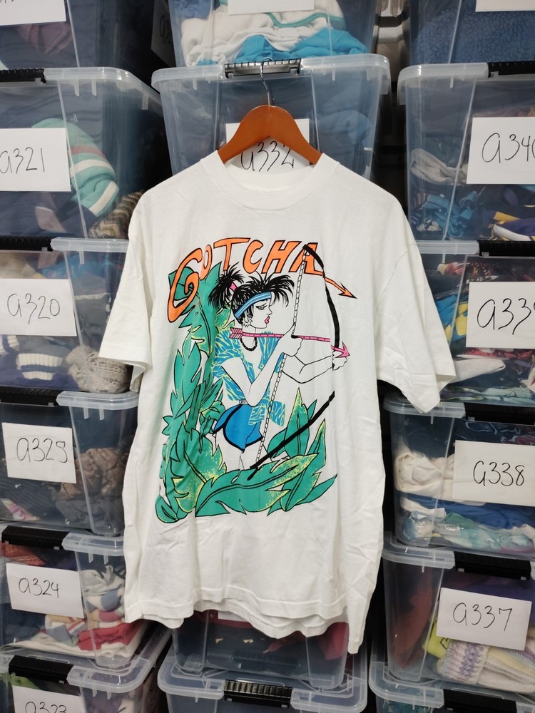 Vtg Amazonian Gotcha Hunting Shirt 