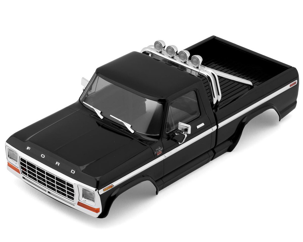Traxxas TRX-4M™ 1/18 1979 Ford® F-150® Truck Pre-Painted Body Set (Black)