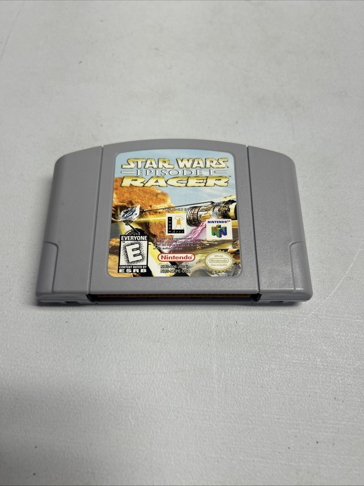 Star Wars Episode 1 Pod Racer (Nintendo 64 1999) Authentic Tested & Working