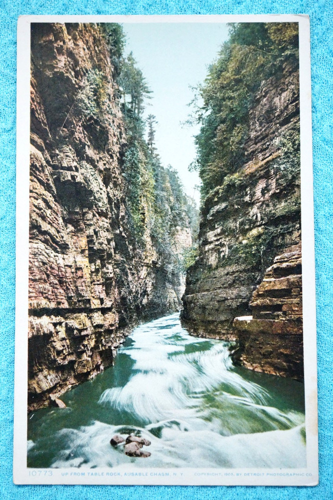 Up from Table Rock - Ausable Chasm, New York