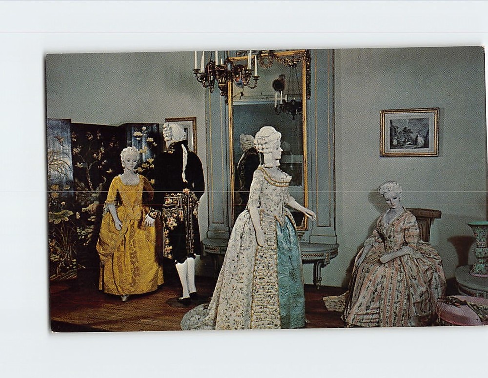 Postcard Fashion Wing Philadelphia Museum Of Art Philadelphia Pennsylvania USA