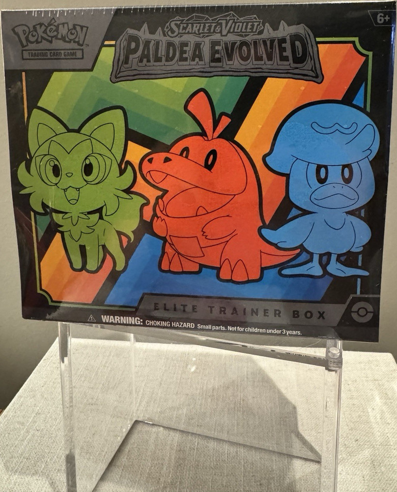 Pokémon TCG Scarlet & Violet Paldea Evolved Elite Trainer Box - Sealed