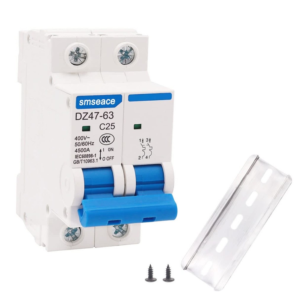 Miniature Circuit Breaker Low Voltage AC 32A 400V,2 Poles AC Disconnect Switch