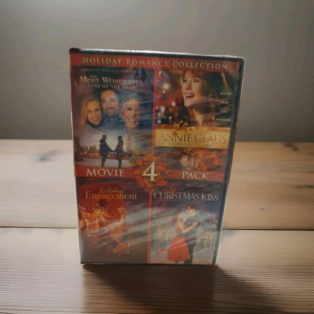 Holiday Romance Collection A 4 DVD Set Christmas Kiss Annie Claus Coming To Town