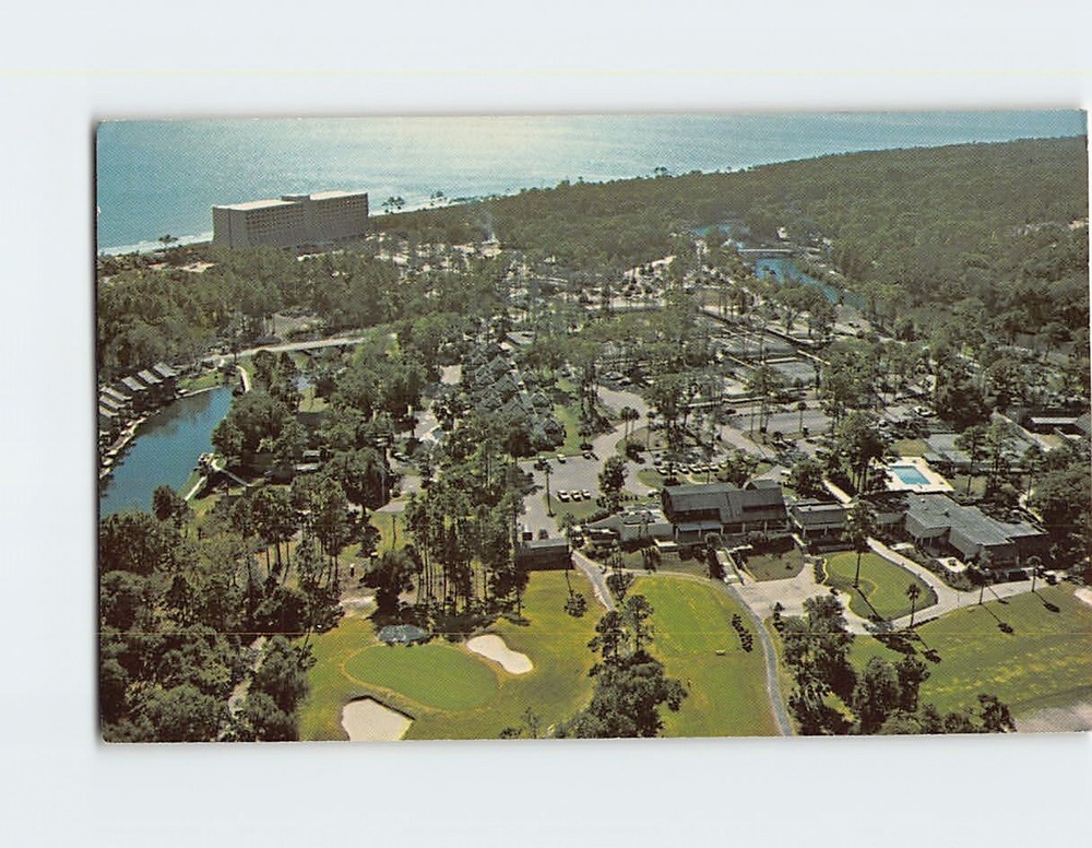 Postcard Hyatt on Hilton head Island Palmetto Dunes South Carolina USA