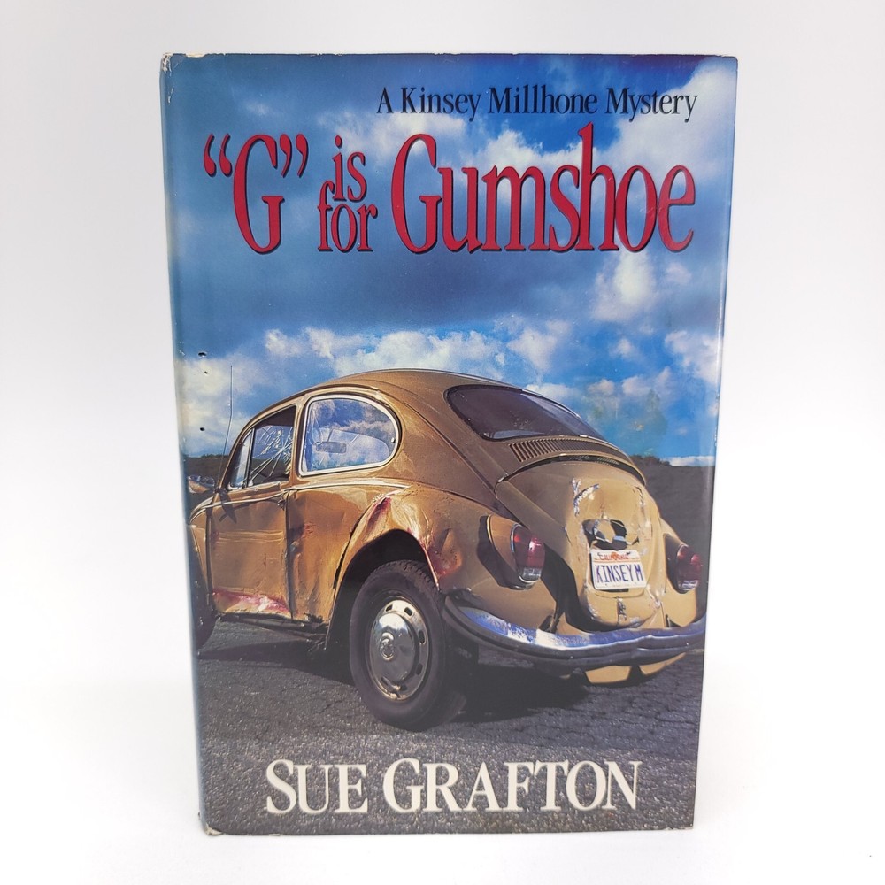 G is for Gumshoe by Sue Grafton 1990, 1st Edition HC DJ