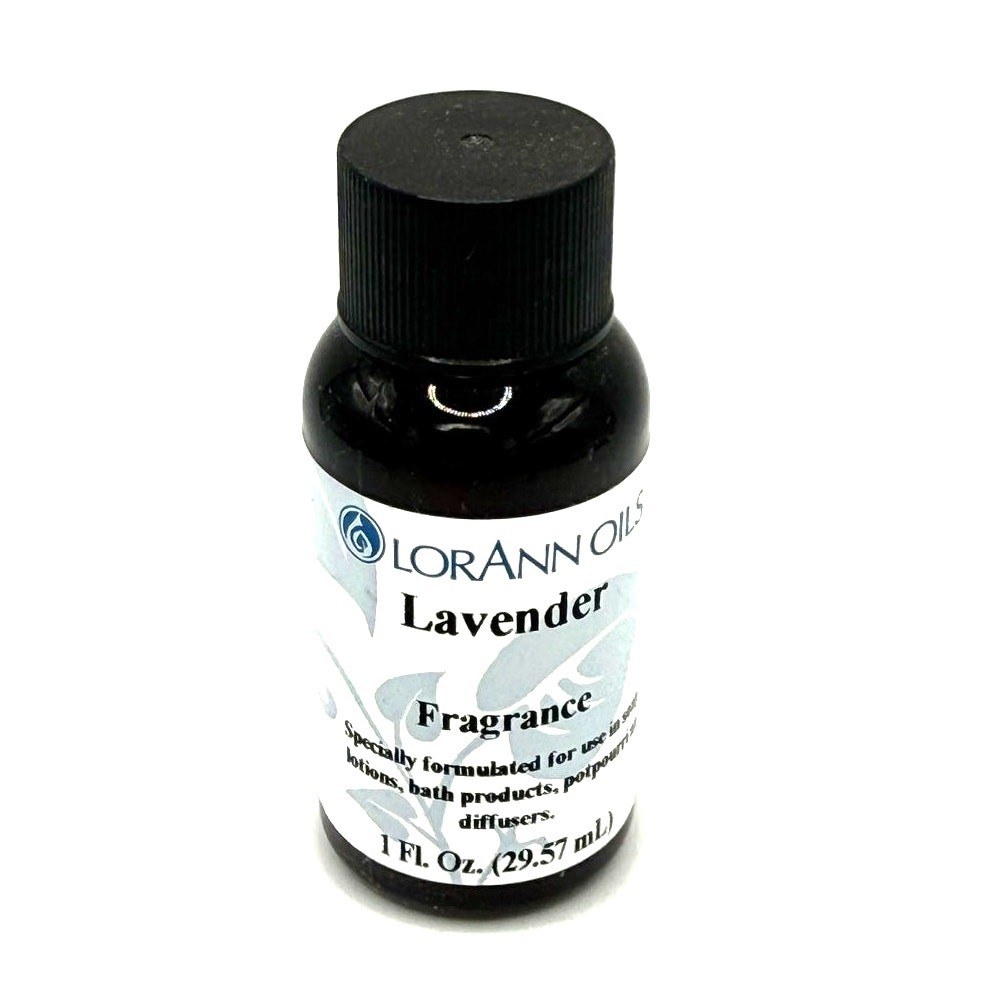 LorAnn Oil Lavender Fragrance Oil 1 oz Bottle Natural Aromatherapy