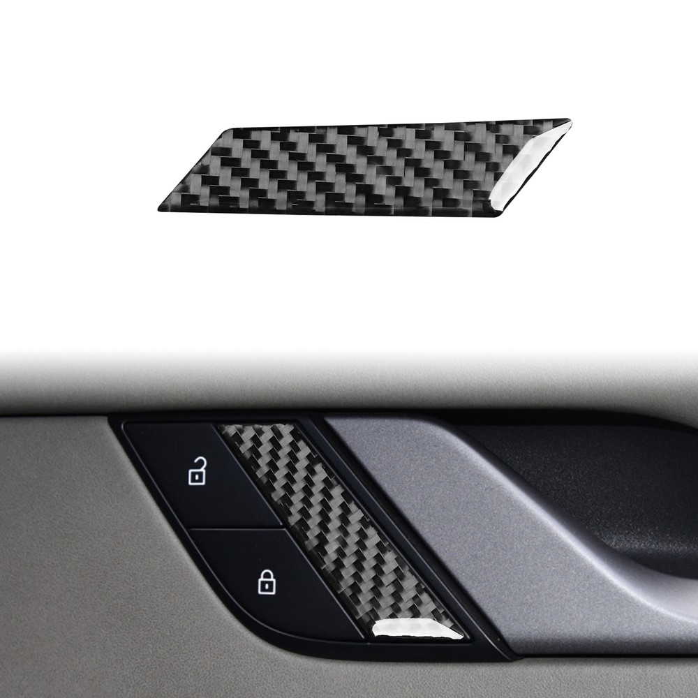 Real Carbon Fiber Passenger Seat Memory Trim Fit For Porsche 911 992 2019-2023