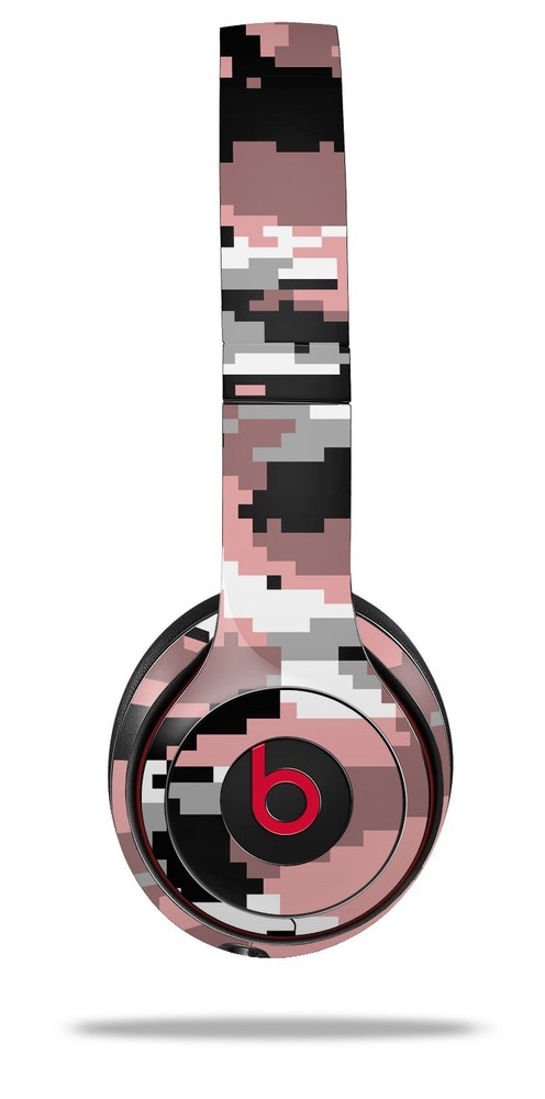 Skin Beats Solo 2 3 Digital Camo Pink Wireless Headphones NOT INCLUDED