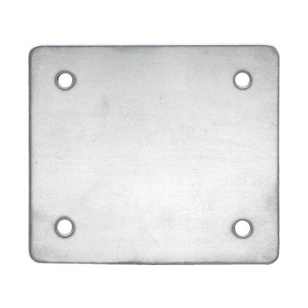 Sea Ray Boat Spacer Plate 2126086 |  Hardtop Aluminum 9 1/4 x 8 1/4 Inch