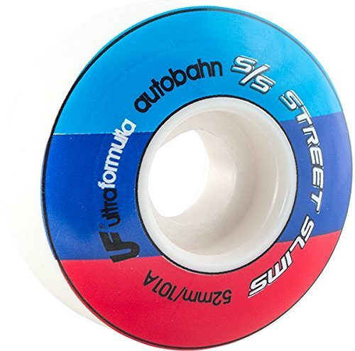 Autobahn Street Slim Ultra 52mm White Set of 4 Wheels