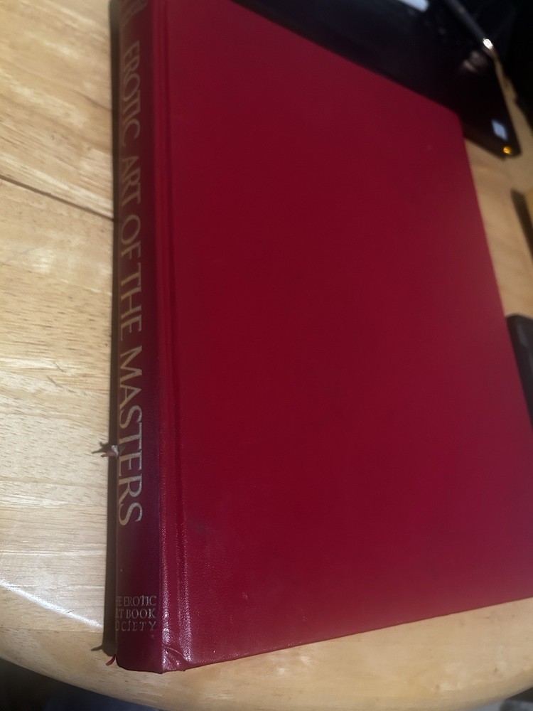 Erotic Art of the Masters 18th 19th 20th Centuries Bradley Smith 1974 HC DJ