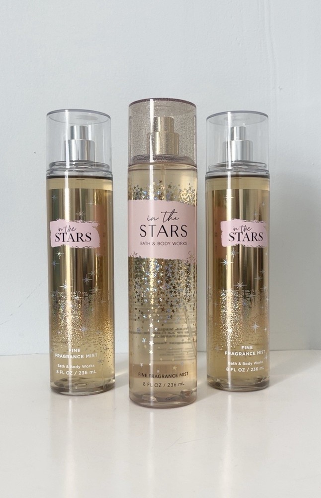 Bath And Body Works In The Stars Fine Fragrance Mist Bundle Lot Of 3 8 Fl Oz