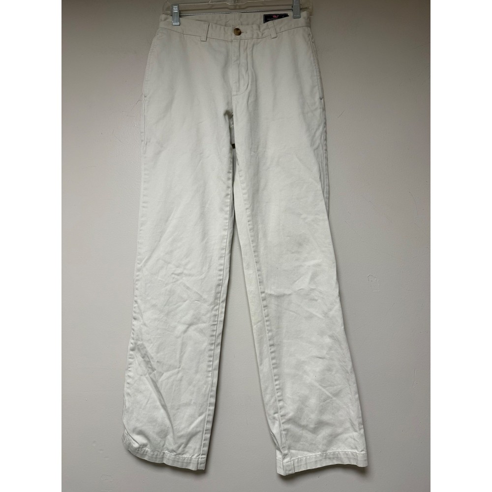 Vineyard Vines Chino Pants Khaki Straight Leg Casual Mens Size 28x32