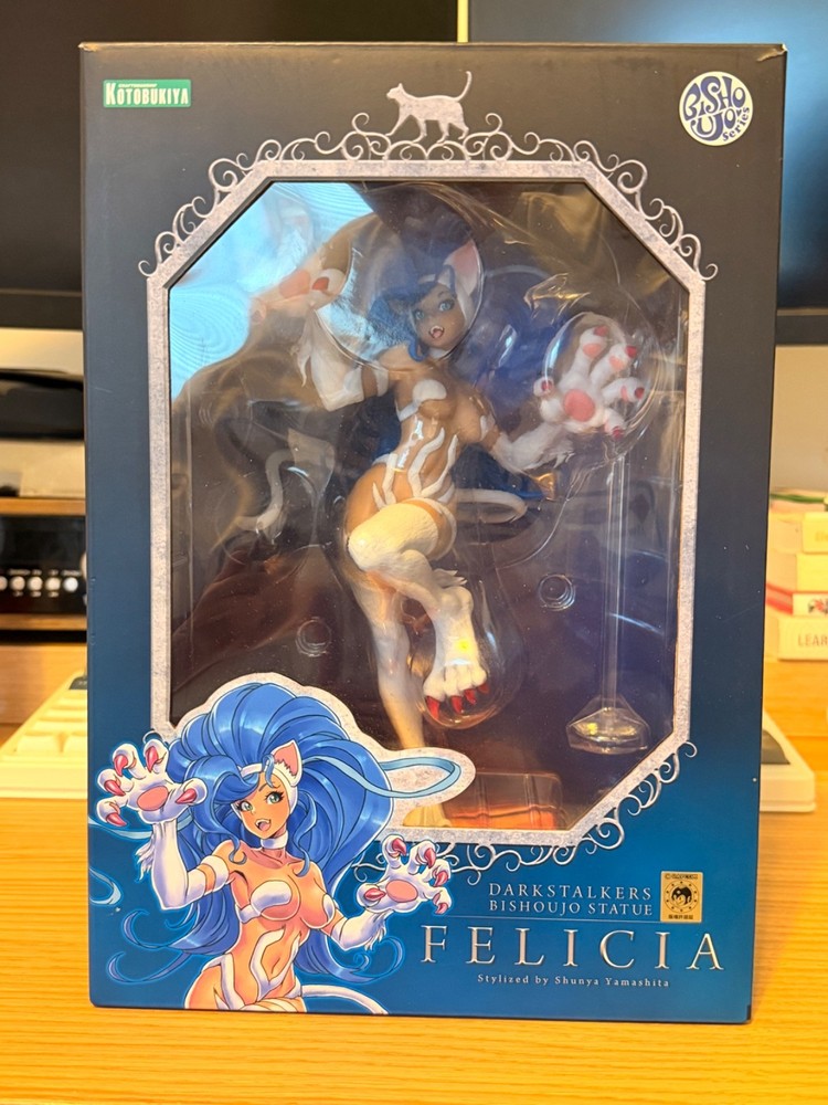 Darkstalkers Felicia Kotobukiya Bishoujo 1/7 Scale Figure Used