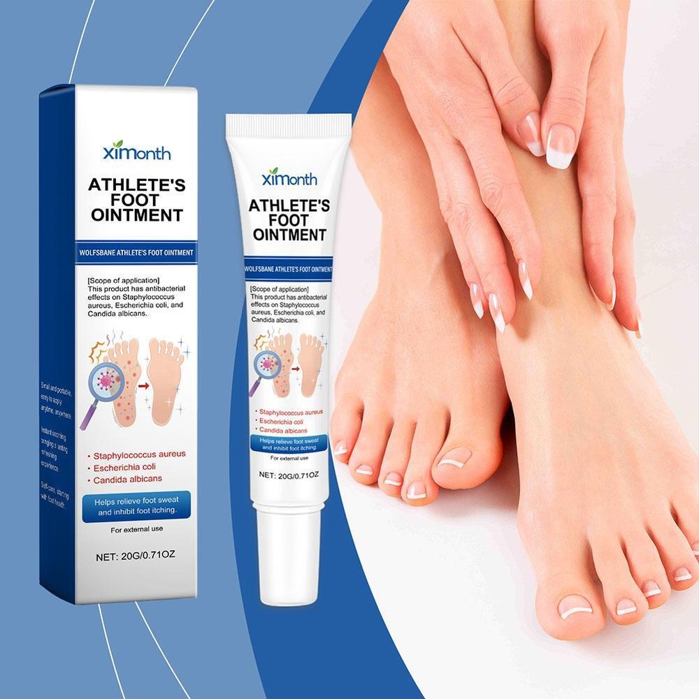 Wolfsbane Athlete's Foot Ointment Anti Fungal Healing Cream Effective TreatmU1S1