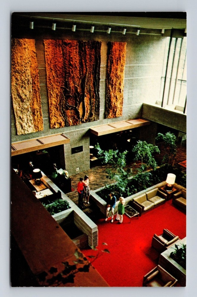 Corning NY- New York, Corning Hilton Inn, Advertisment, Antique Vintage Postcard