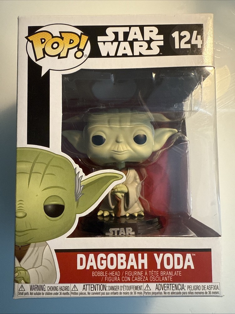 Funko Pop! Vinyl: Star Wars - Yoda (Dagobah) #124