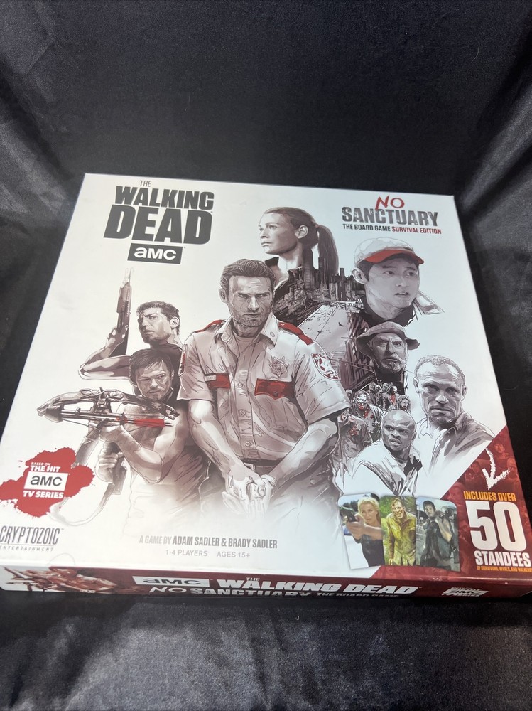 Walking Dead No Sanctuary Survivor Tier Board Game *NEW* **FAST SHIP**
