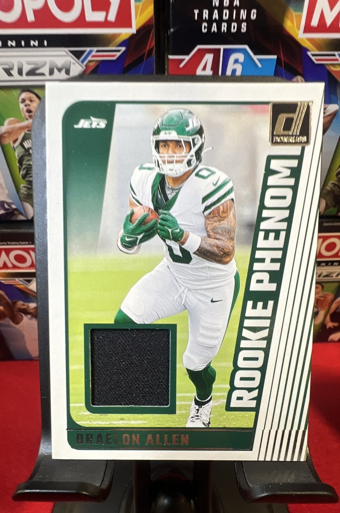 2024 Panini Donruss - Rookie Phenom Jerseys Braelon Allen #RPJ-BAL (MEM, RC)
