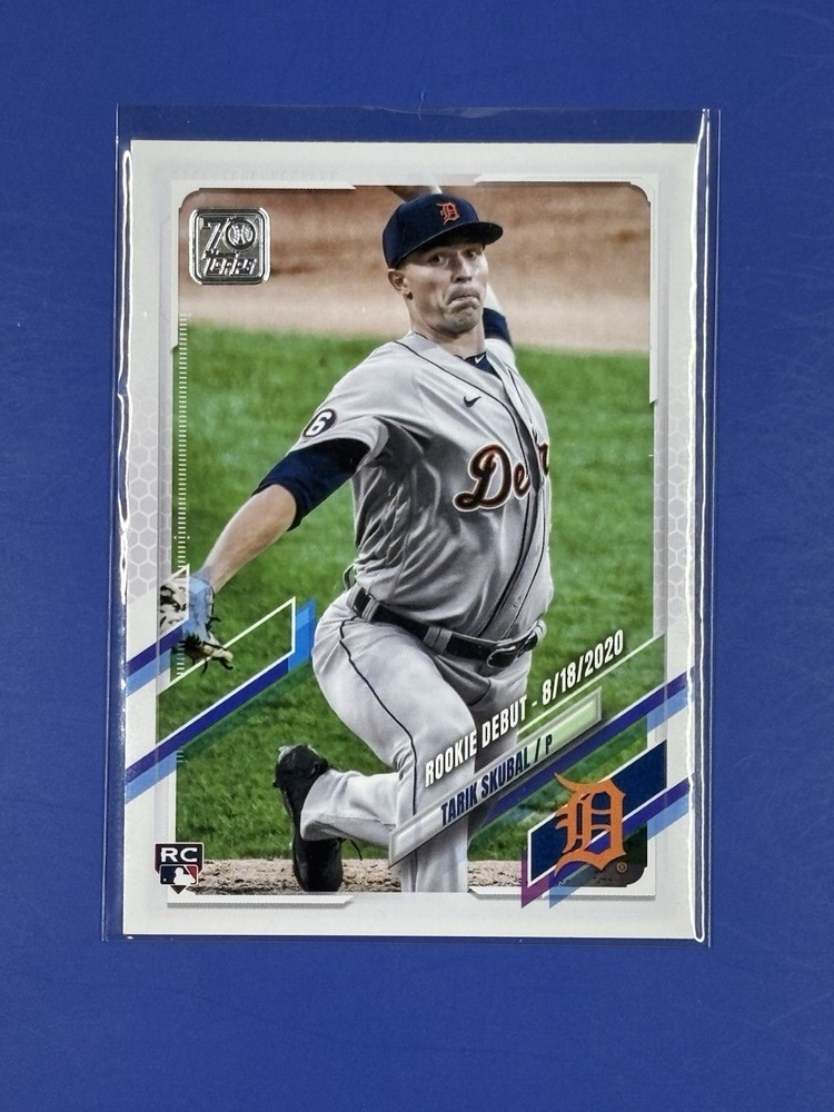 2021 Topps - Tarik Skubal #92 70th Anniversary (RC) Tigers