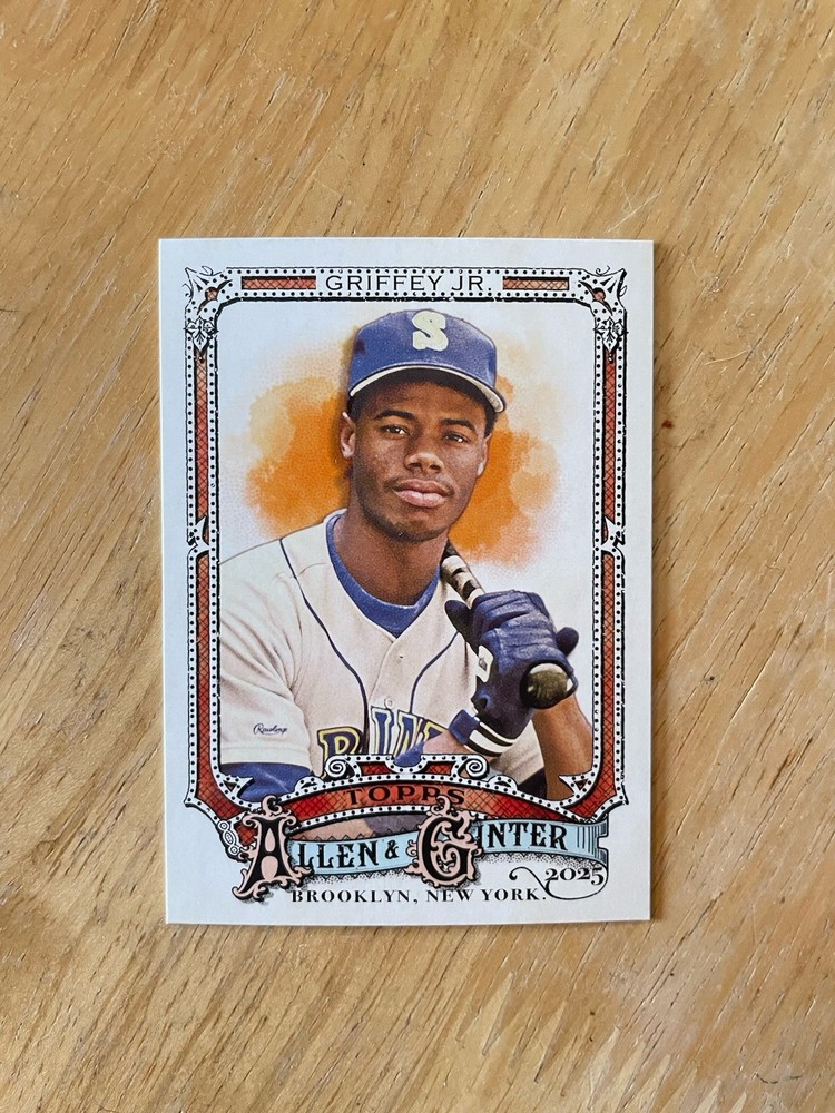 2025 Topps Allen & Ginter - #9 Ken Griffey Jr Seattle Mariners HOF #9