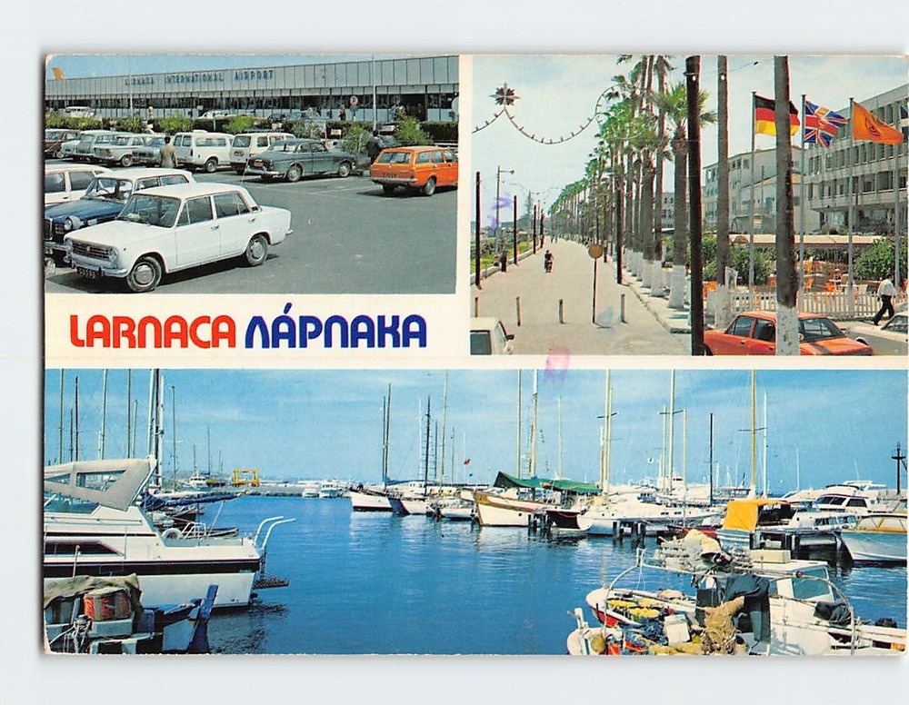 Postcard Larnaca Cyprus