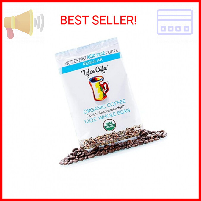 Tylers Organic Acid-Free Arabica Whole Bean Coffee Full Flavor Caffeinated-image